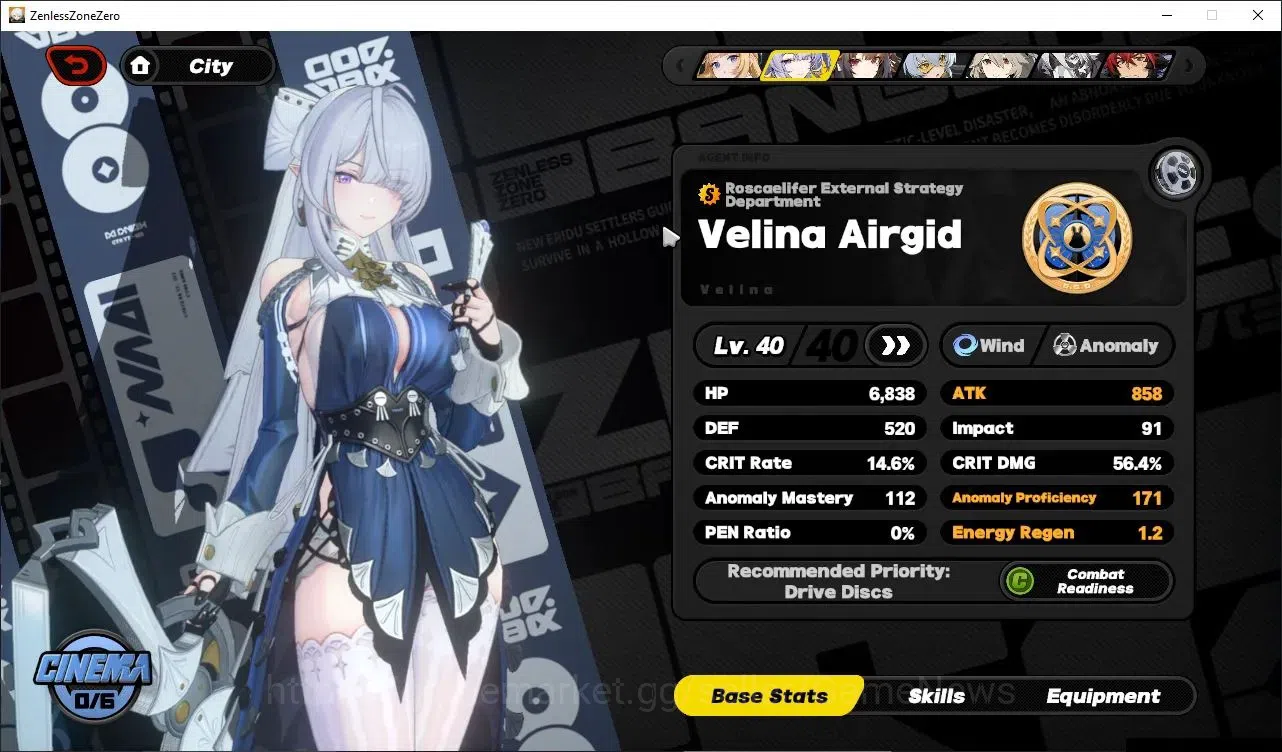 Zenless Zone Zero Accounts Others NA|IK 47|S1 CH5|3 Limited (Norma,Velina,YeshunGuang)+3 STD[Lycaon,Rina,Soldier11]|5 S 8