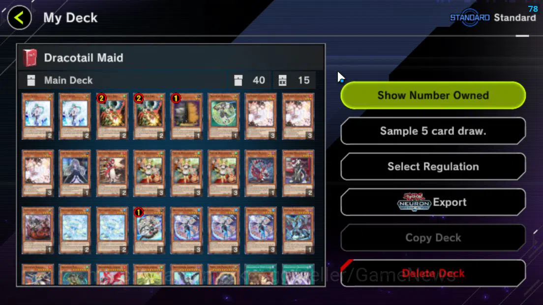 Yu-Gi-Oh! Master Duel Accounts Mid-Level Lv 18 | 20 Deck |VSK9,Radiant Typhoon,Dracotail,Yummys,Ninja,Dracotail 8