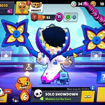 Brawl Stars Accounts 1010 Trophy|16 Brawlers 3 Max Lvl [Edgar,Berry,She image 1