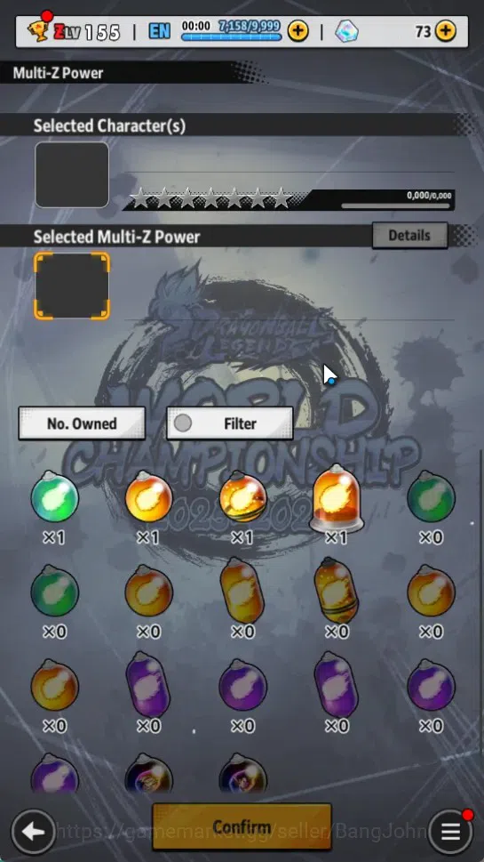 Dragon Ball Legends Accounts Global | Lvl 155| 40M Total Power| 3 LR| 2 UL| LR image 10