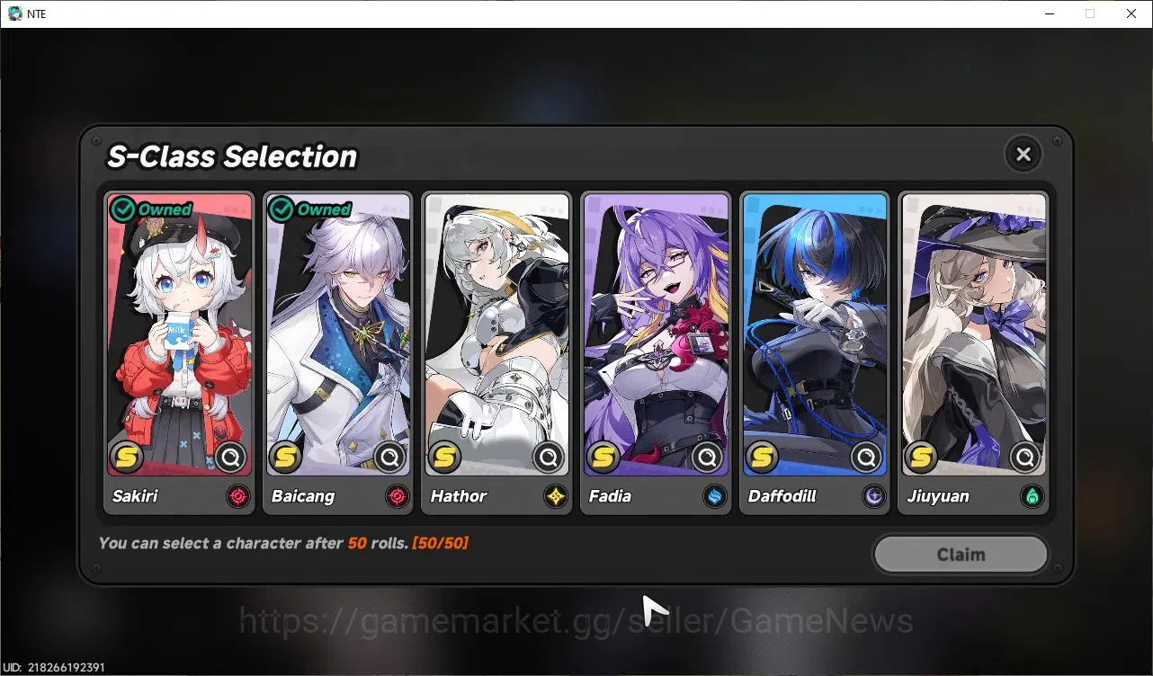 Neverness to Everness Accounts GLOBAL Europe|HL 3|3 SSR [Hotori,Sakiri,Baicang]|1 image 10