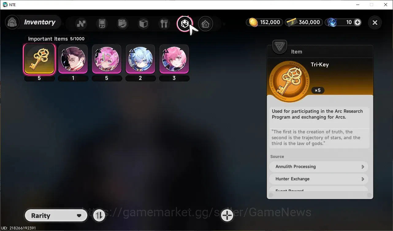 Neverness to Everness Accounts GLOBAL Europe|HL 3|3 SSR [Hotori,Sakiri,Baicang]|1 image 14