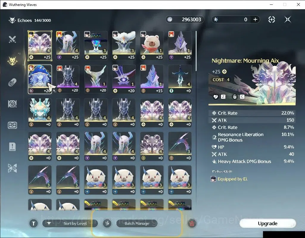 Wuthering Waves Accounts EU | UL 35 | 2 Limited | Augusta + Sign, Iuno | Da image 5