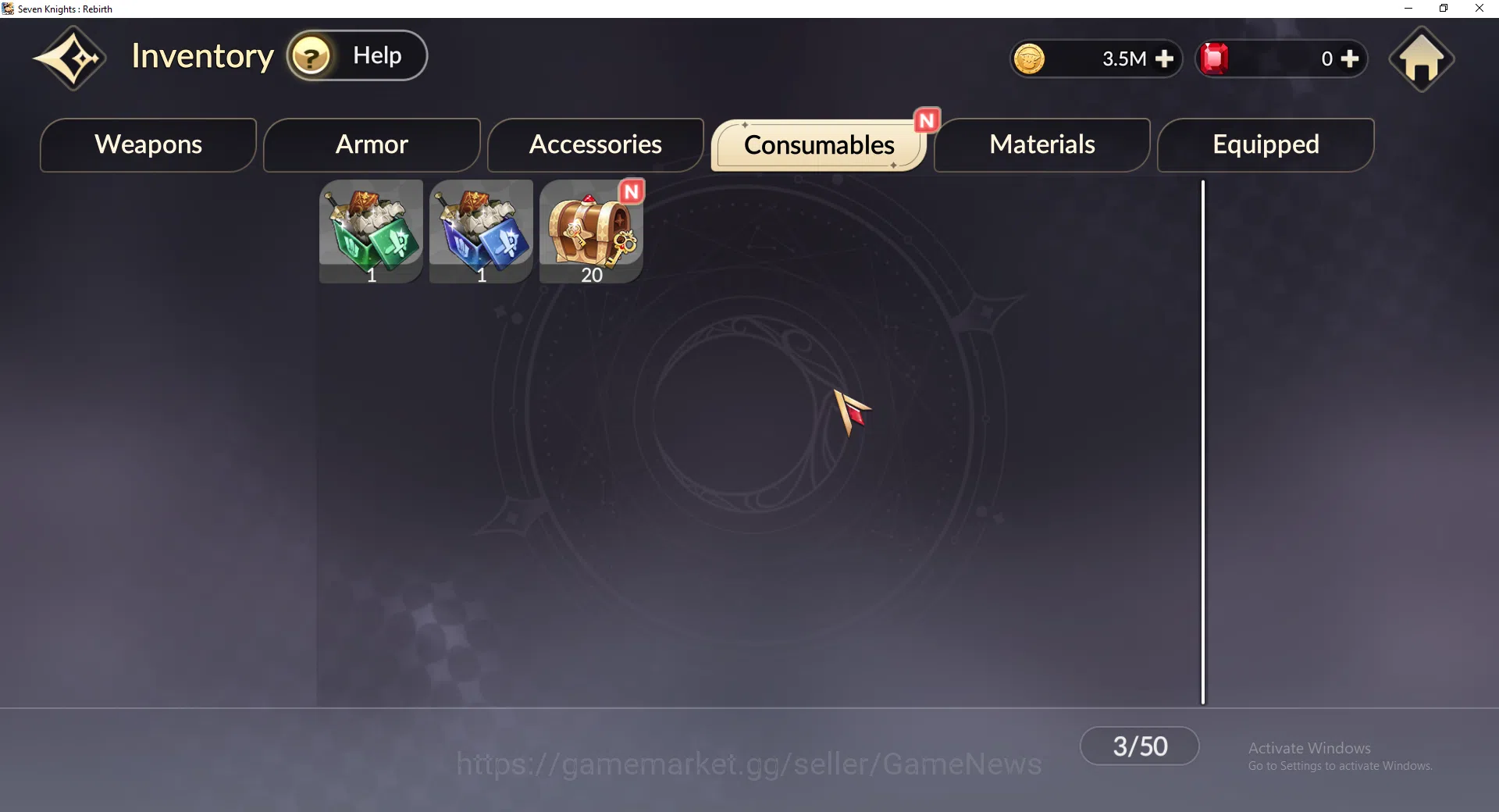 Seven Knights Re:Birth Accounts [Re;BIRTH] Global Fresh Starter 4 Legendary (Teo,  image 4