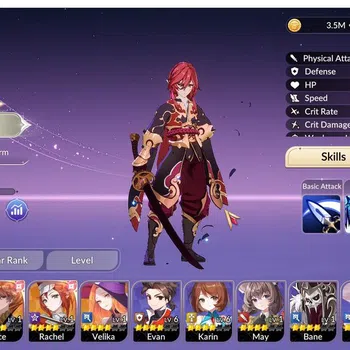 Seven Knights Re:Birth Accounts [Re;BIRTH] Global Fresh Starter 4 Legendary (Teo,  image 1