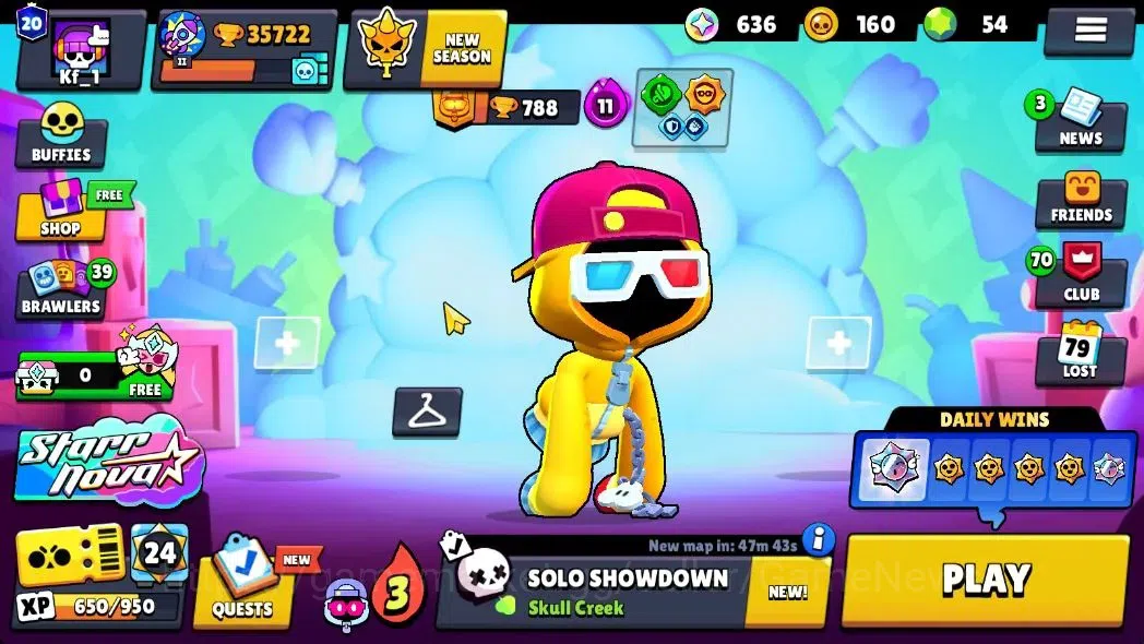 Brawl Stars Accounts 35,7K Trophy|93 Brawlers 36 Max Lvl|2 UL|20 Prestige|317 Skin|5 Hypch 4 Legend 6 Myth 65 Epic|16 3