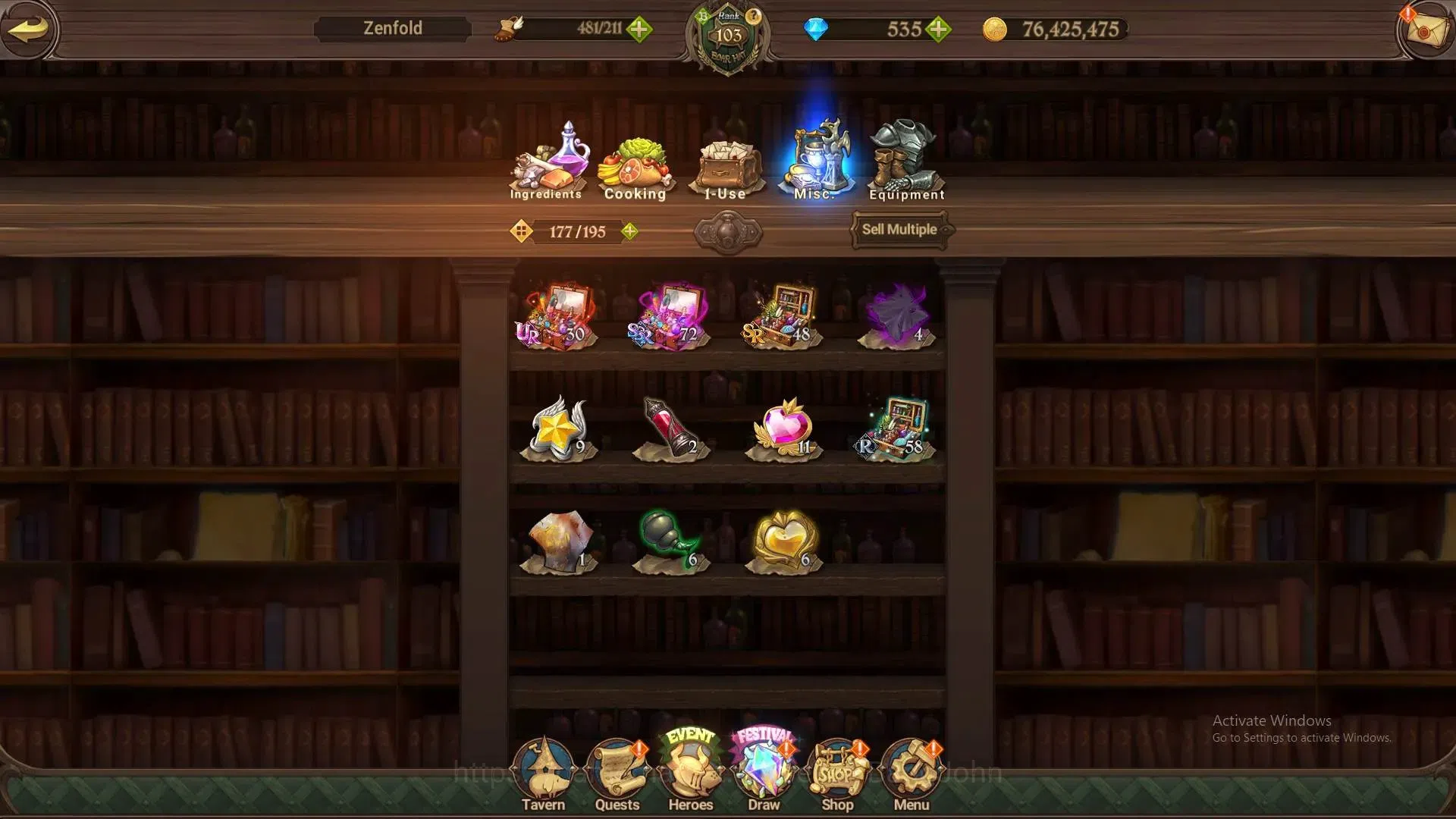 The Seven Deadly Sins: Grand Cross Accounts ASIA | 5.2M CC|DM 535|23 LS|LR Mesis 4/6|UR Menor image 12