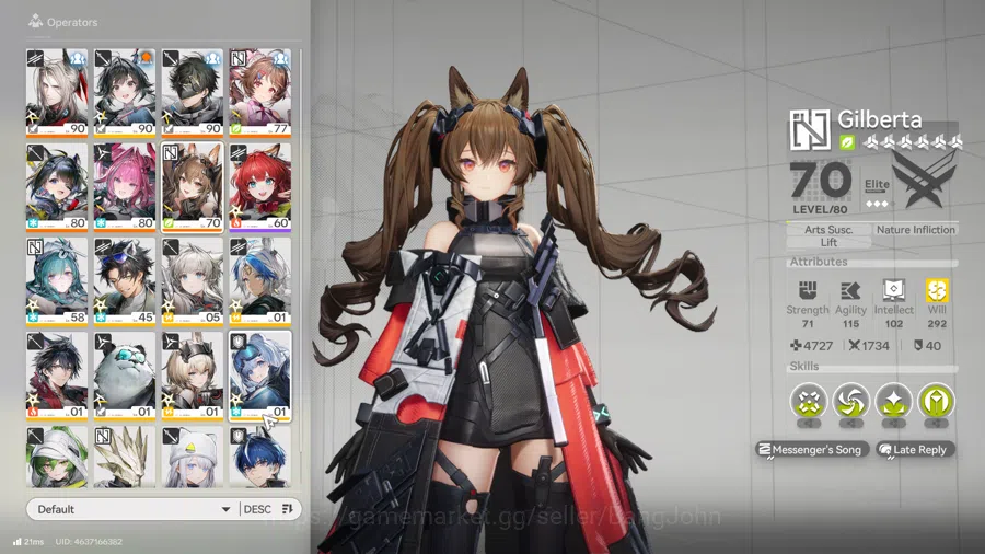 Arknights: Endfield Accounts ASIA |MidGame|3Limit+4Sign|Tangtang Sign,Yvonne Si image 1