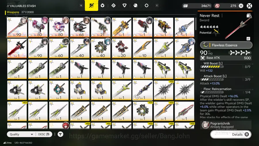 Arknights: Endfield Accounts ASIA |MidGame|3Limit+4Sign|Tangtang Sign,Yvonne Sign, Gilberta Sign, Ardelia,Pogra ,Sign 7