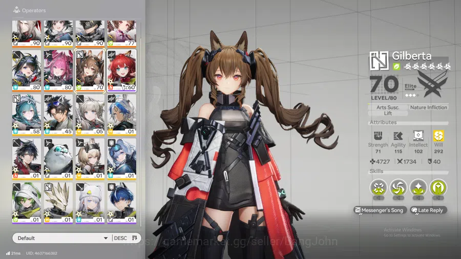 Arknights: Endfield Accounts ASIA |MidGame|3Limit+4Sign|Tangtang Sign,Yvonne Sign, Gilberta Sign, Ardelia,Pogra ,Sign 9