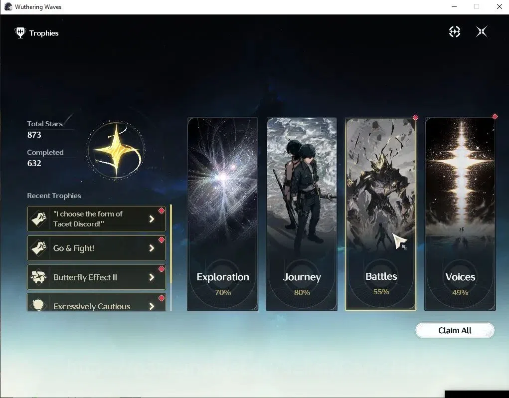 Wuthering Waves Accounts SEA|UL 49|23,3k Astrite,46 Lustrous Tide|2 Limited image 10