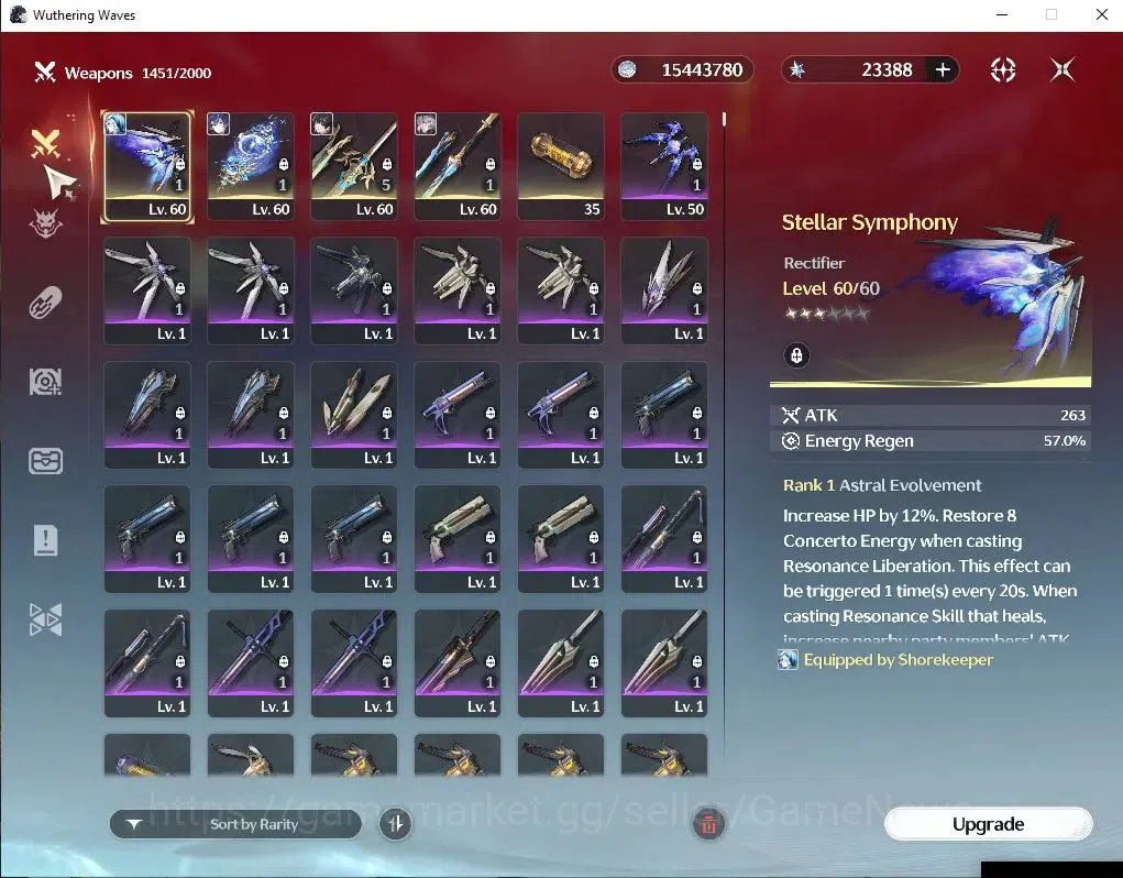 Wuthering Waves Accounts SEA|UL 49|23,3k Astrite,46 Lustrous Tide|2 Limited image 4