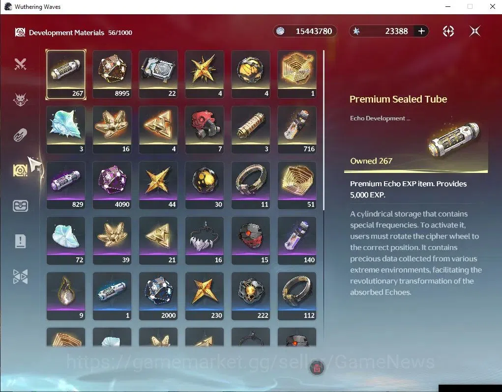 Wuthering Waves Accounts SEA|UL 49|23,3k Astrite,46 Lustrous Tide|2 Limited image 6