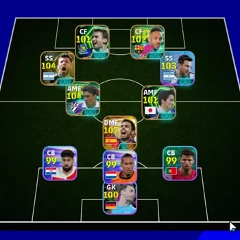 eFootball Accounts Legends & Iconic Players Android|1K Coin|Big Time Rodri Spain'26|Epic Rui Costa,Sergio