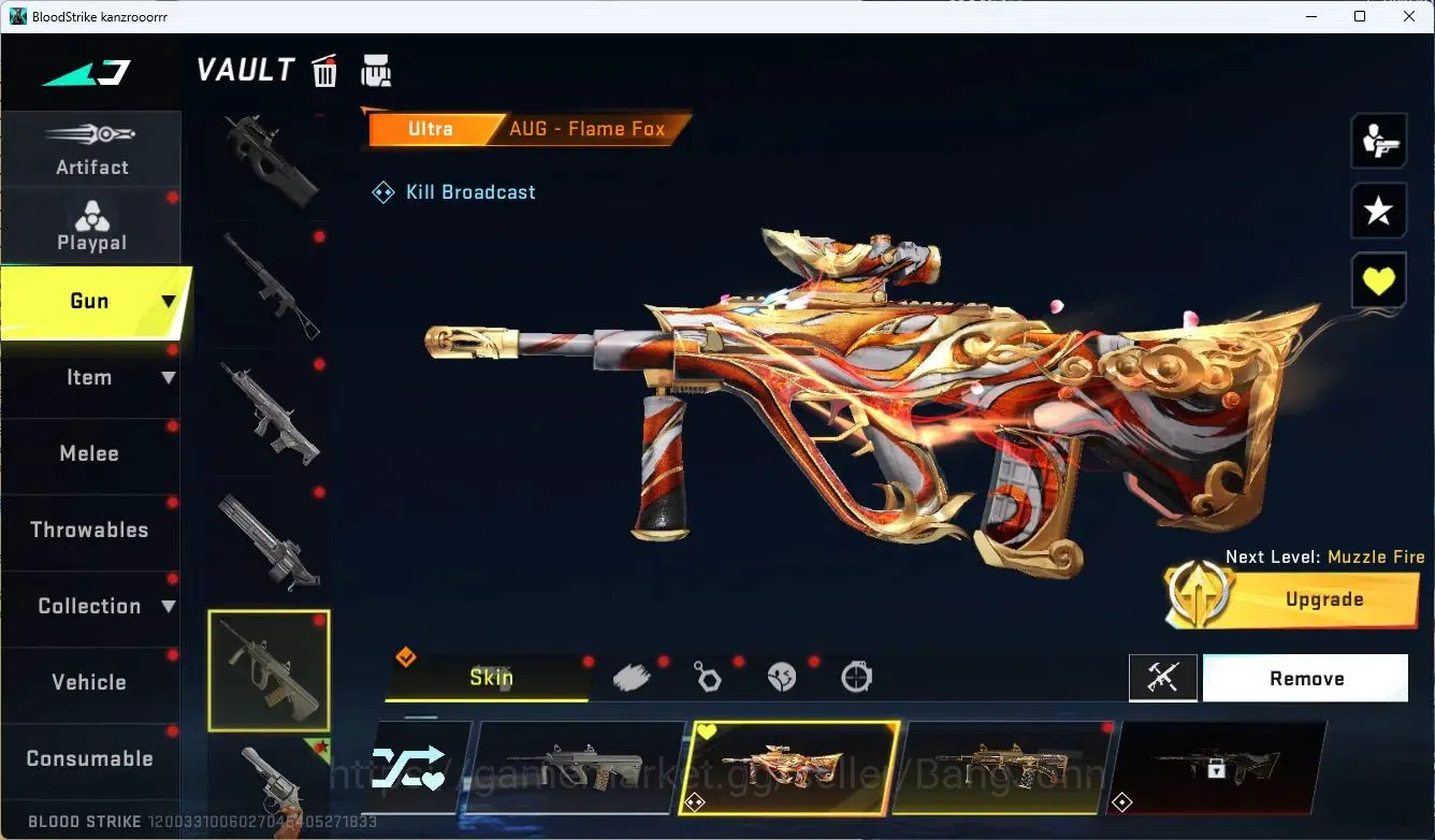 Blood Strike Accounts ASIA | Eternal: Desert Eagle - Scorpius|3 7DS|1 BL image 10
