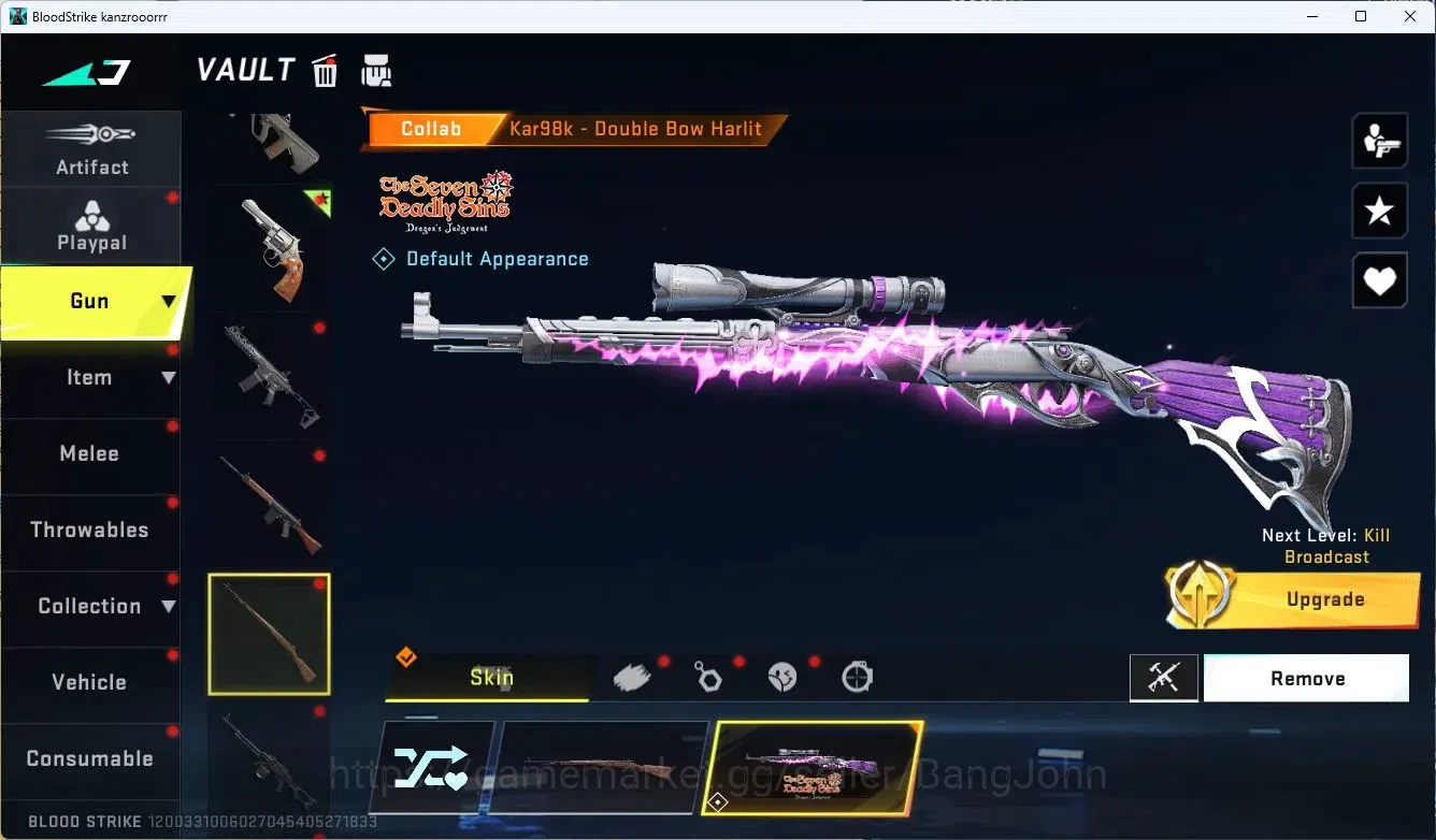 Blood Strike Accounts ASIA | Eternal: Desert Eagle - Scorpius|3 7DS|1 BL image 11