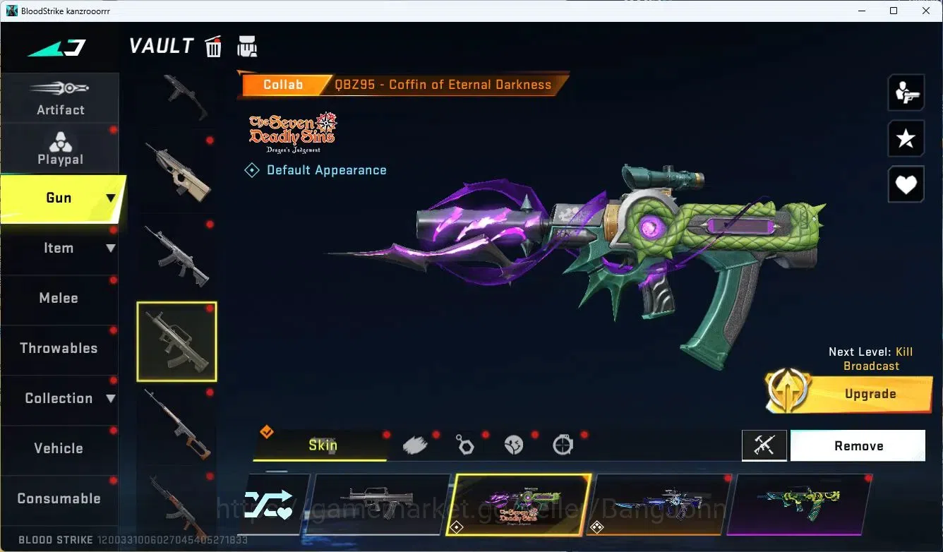 Blood Strike Accounts ASIA | Eternal: Desert Eagle - Scorpius|3 7DS|1 BL image 12