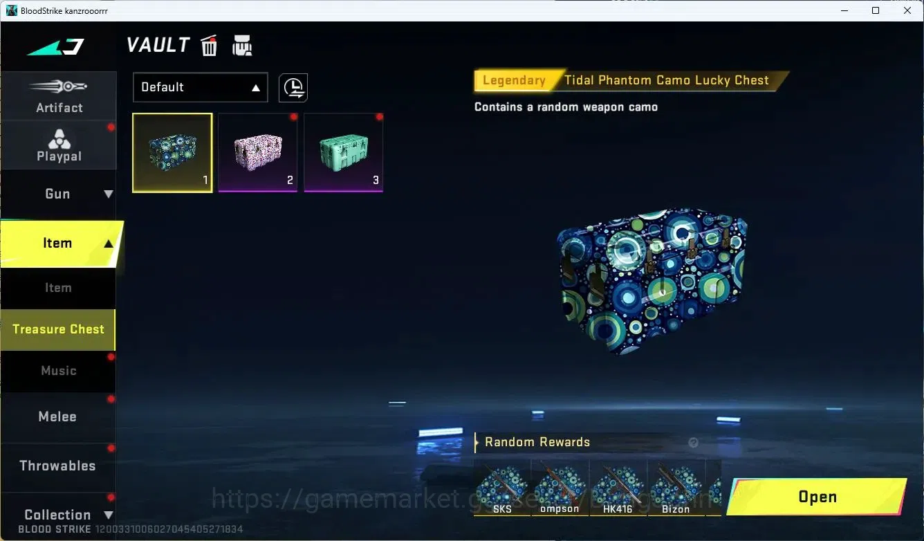 Blood Strike Accounts ASIA | Eternal: Desert Eagle - Scorpius|3 7DS|1 BL image 14