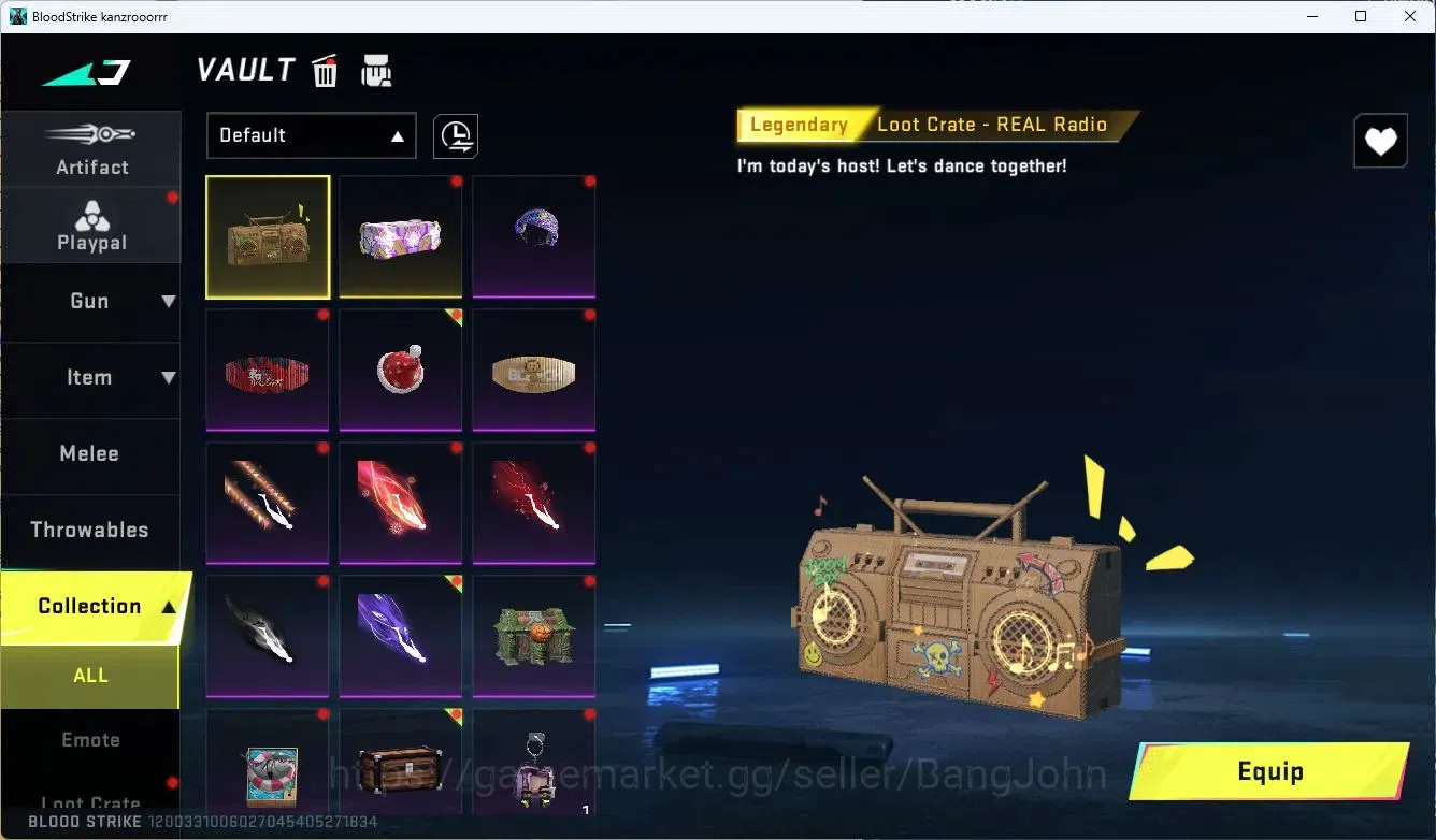 Blood Strike Accounts ASIA | Eternal: Desert Eagle - Scorpius|3 7DS|1 BL image 16