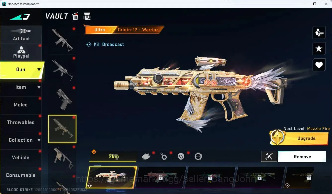 Blood Strike Accounts ASIA | Eternal: Desert Eagle - Scorpius|3 7DS|1 BL image 6