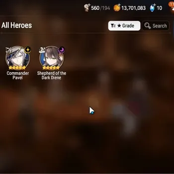 Epic Seven Accounts Starter Global|Unverif|Starter 2 ML(Shepherd Dark Diene,C.Pavel)|PoH+Bless ON|Theater