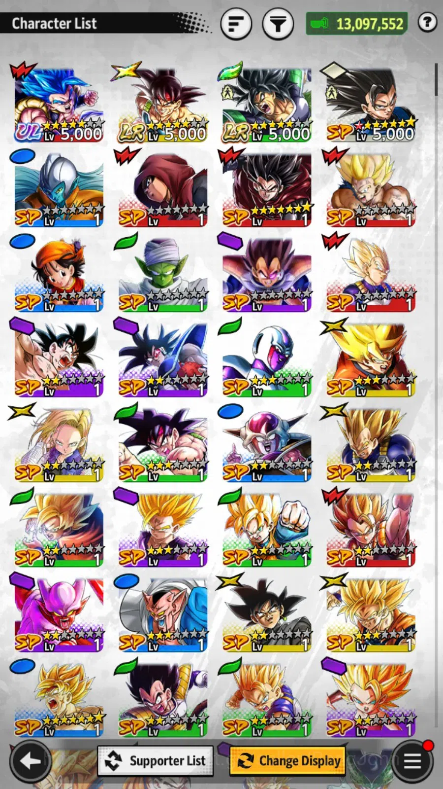 Dragon Ball Legends Accounts Android/IOS |Lvl 149|13M Total Power|536 CC|2 LR|1 image 7