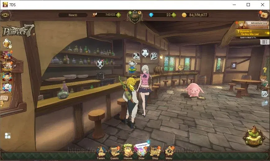 The Seven Deadly Sins: Grand Cross Accounts GLOBAL|343K CC|22 DM|Chapter 1|1 LR + 6 UR|Elizabe image 1