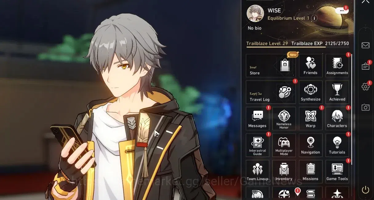 Honkai Star Rail Accounts ASIA |TL 29|3 Limited| Acheron, Evanescia, Huohuo image 1