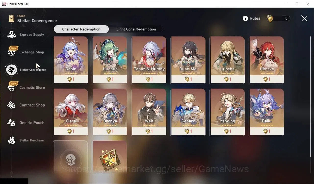 Honkai Star Rail Accounts ASIA |TL 29|3 Limited| Acheron, Evanescia, Huohuo image 11