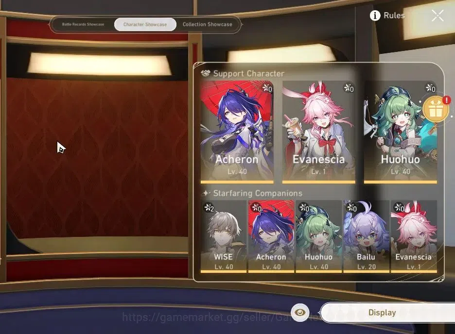 Honkai Star Rail Accounts ASIA |TL 29|3 Limited| Acheron, Evanescia, Huohuo image 2