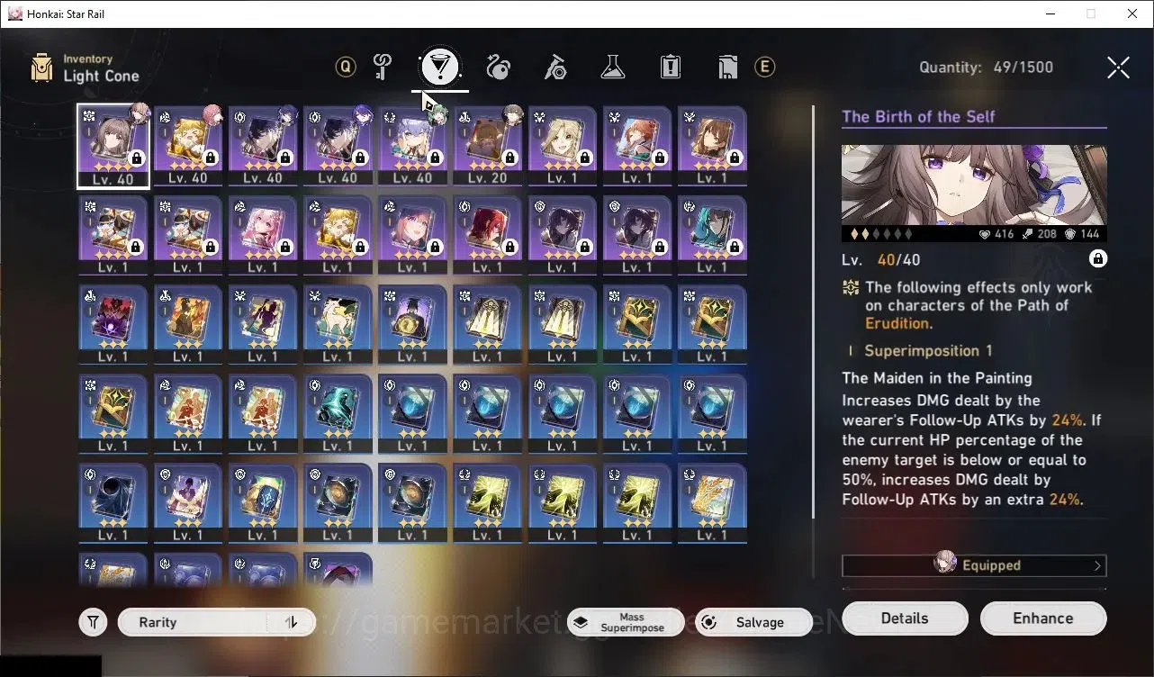 Honkai Star Rail Accounts ASIA |TL 29|3 Limited| Acheron, Evanescia, Huohuo image 5