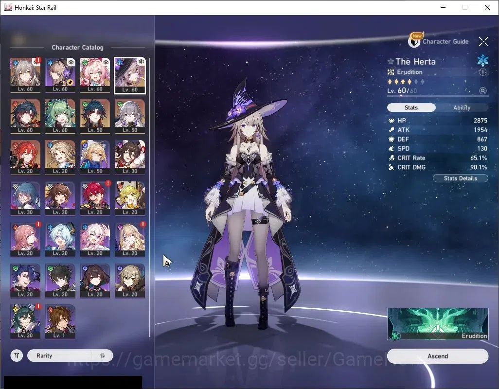 Honkai Star Rail Accounts Asia|TL 44|5 Limited|Mortenax Blade,Hyacine,The He image 4