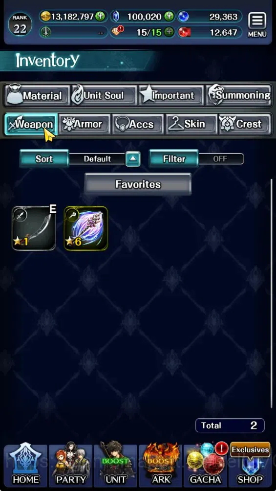 Last Cloudia Accounts GLOBAL|Rank 22|100K Crysta|Top Tier Unit (Ascended image 14