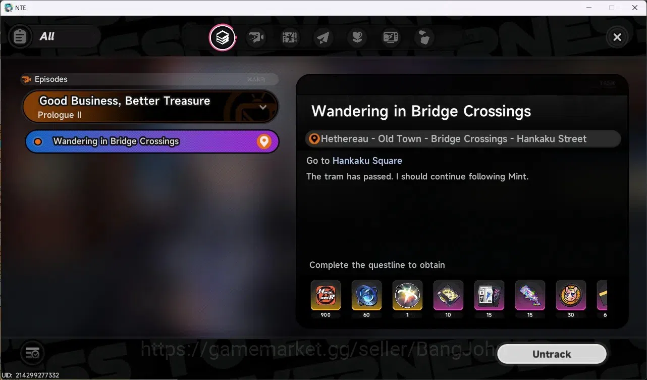 Neverness to Everness Accounts EU |Starter Lv.3| 1 Char Limited [Nanally] + 4 A-Class | Mc Male | More Check SS NTE112B 14