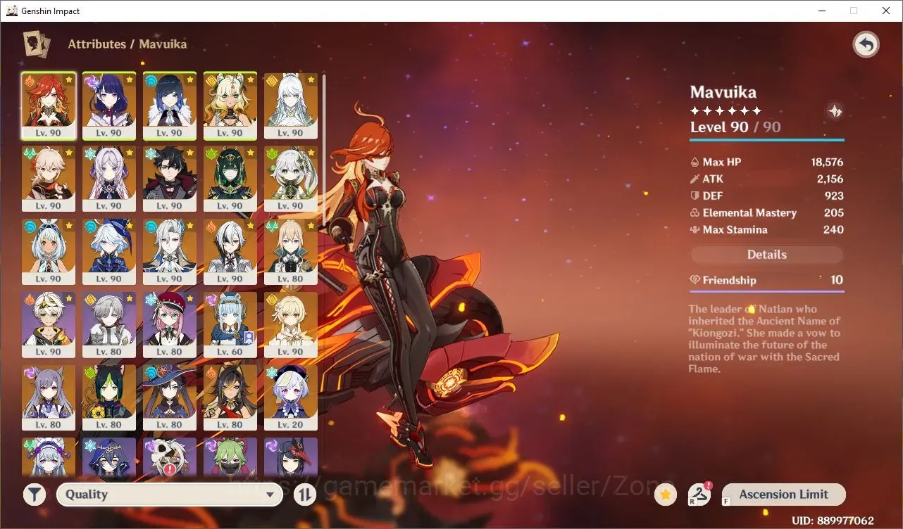 Genshin Impact Accounts Others ASIA|AR 60|15 Limit(Neuvillette C1,Mavuika,Yelan,Furina,Etc)+5*5STD|7WP*5(4*5 Limited)|Check 1