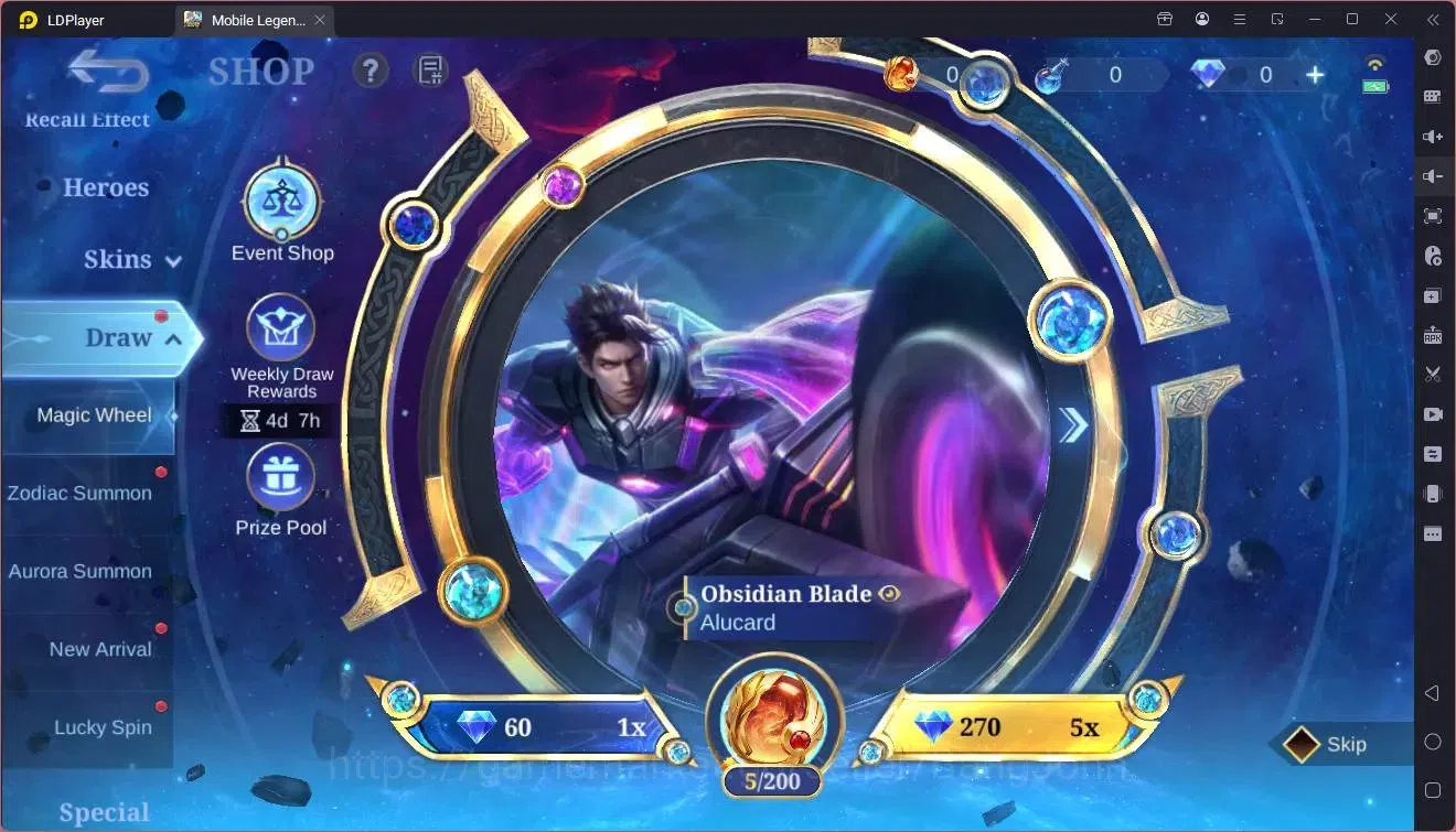 Mobile Legends: Bang Bang Accounts GLOBAL Hero 52  Skin 77  |Gaara|Dtamer Masha|Epic  image 13