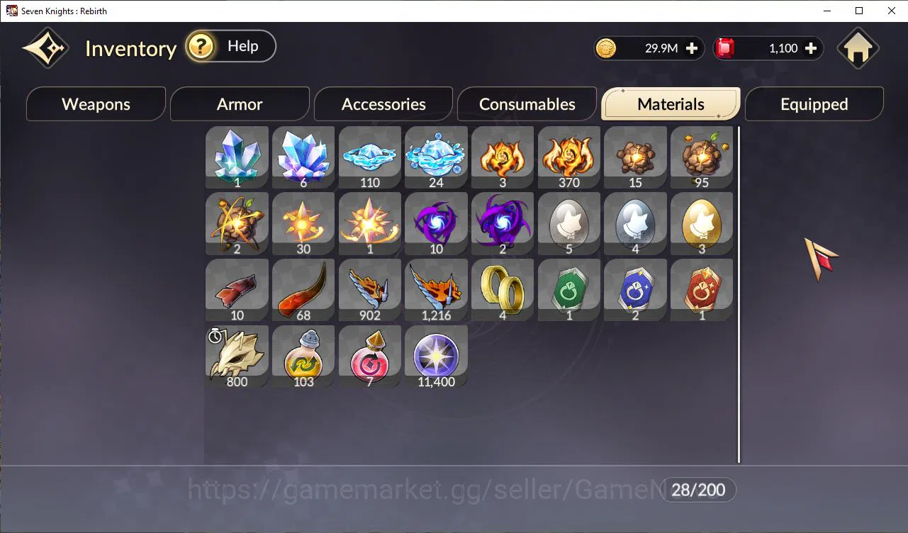 Seven Knights Re:Birth Accounts [Re:BIRTH]5 Ex-7k[FaiTC1,JuriTC1,Gelidus,Melia,Ros image 10