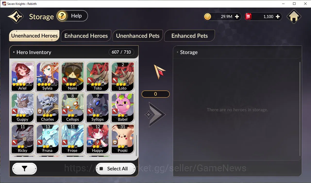Seven Knights Re:Birth Accounts [Re:BIRTH]5 Ex-7k[FaiTC1,JuriTC1,Gelidus,Melia,Ros image 12