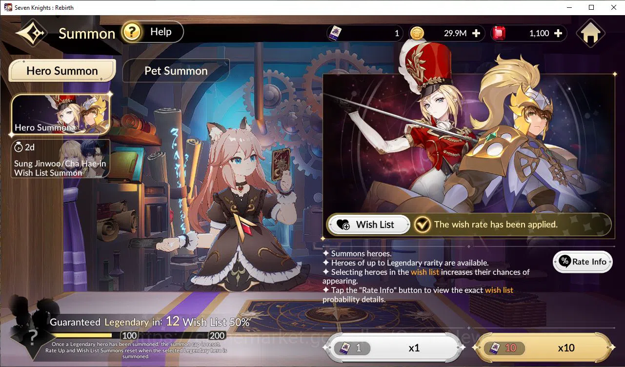 Seven Knights Re:Birth Accounts [Re:BIRTH]5 Ex-7k[FaiTC1,JuriTC1,Gelidus,Melia,Ros image 13