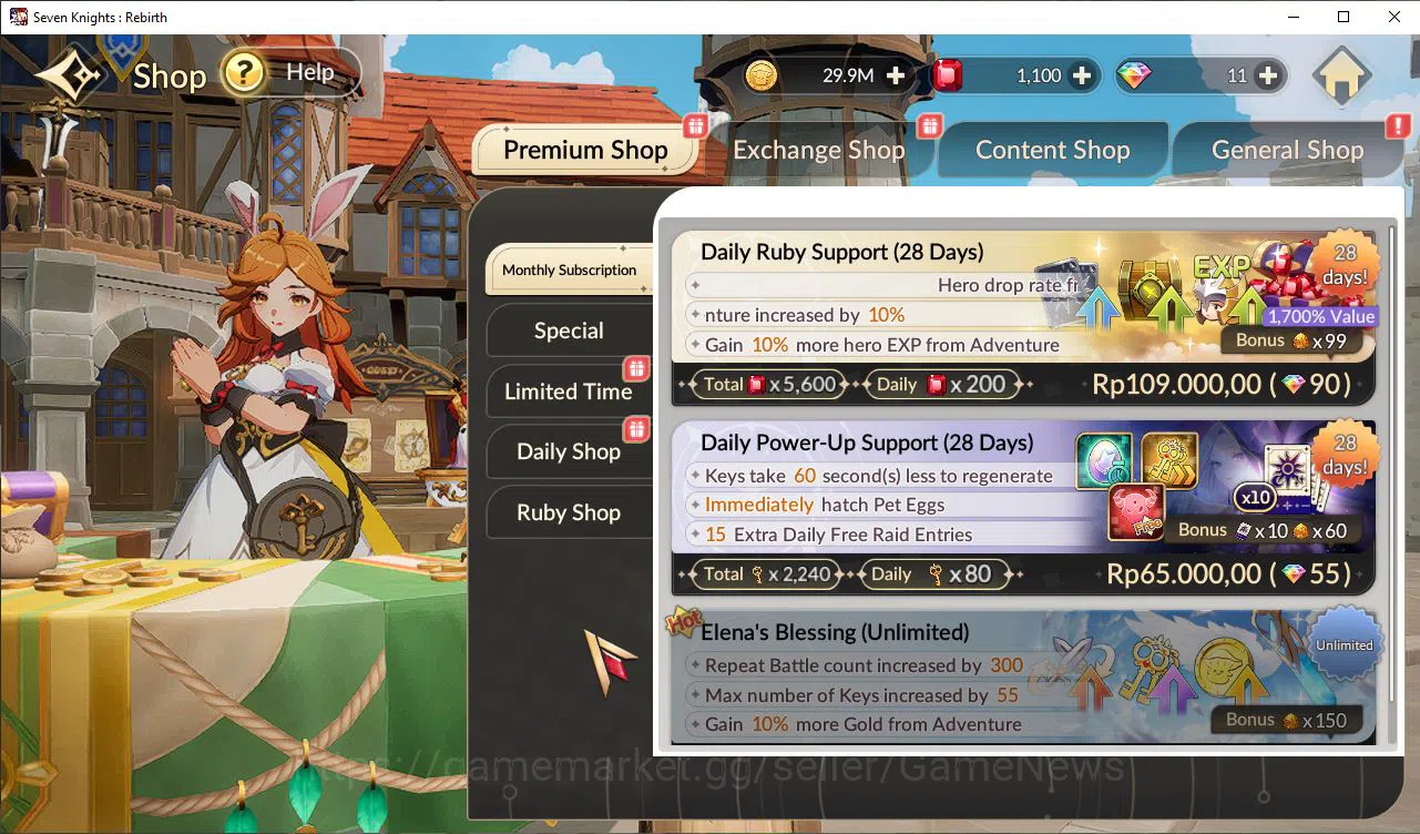 Seven Knights Re:Birth Accounts [Re:BIRTH]5 Ex-7k[FaiTC1,JuriTC1,Gelidus,Melia,Ros image 15