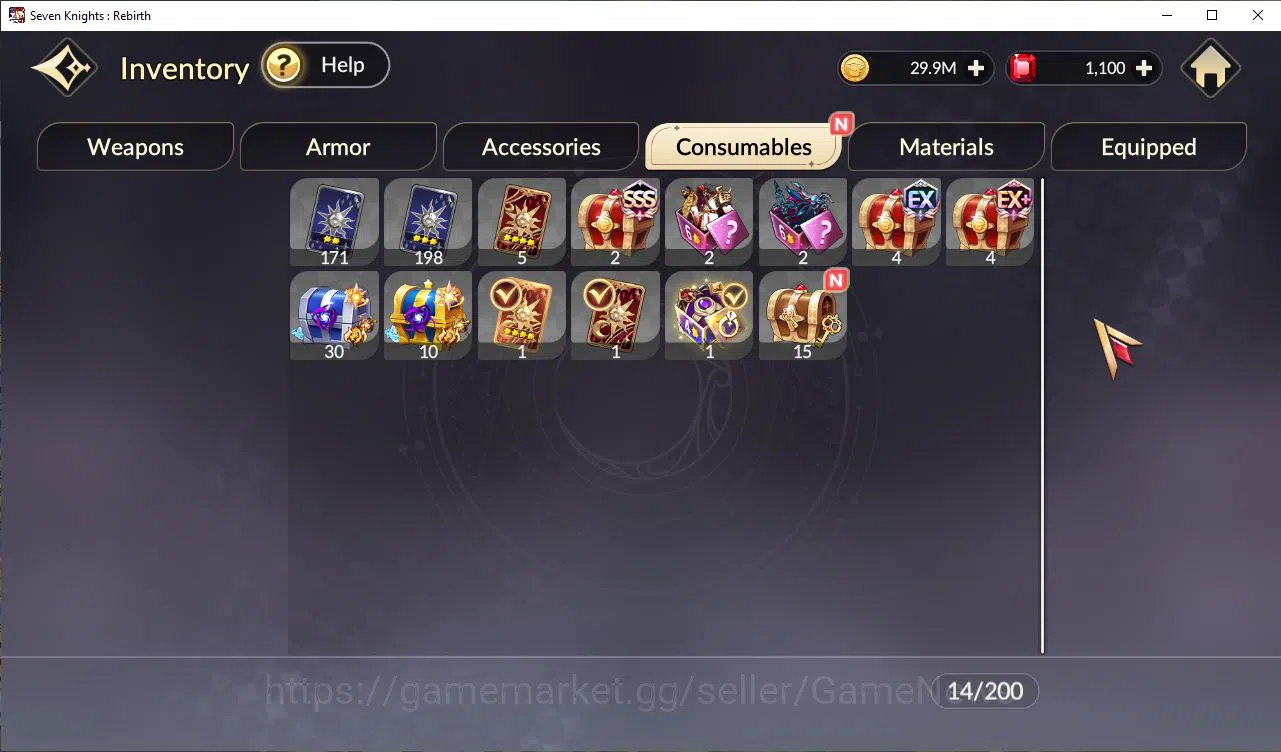 Seven Knights Re:Birth Accounts [Re:BIRTH]5 Ex-7k[FaiTC1,JuriTC1,Gelidus,Melia,Ros image 9