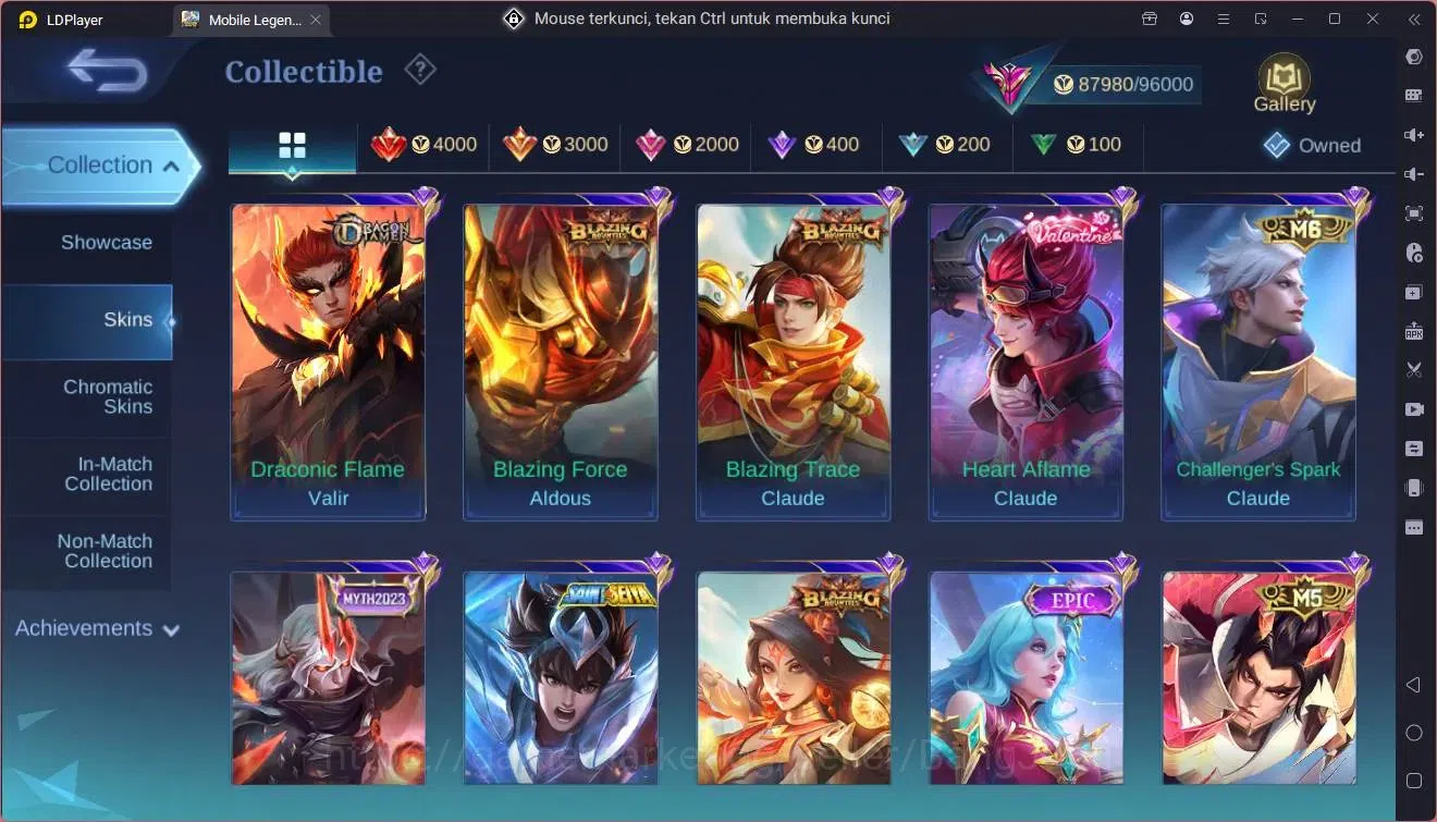 Mobile Legends: Bang Bang Accounts Global|Hero 132|Skin 335|Exalted|Allstar Moskov|KO image 11