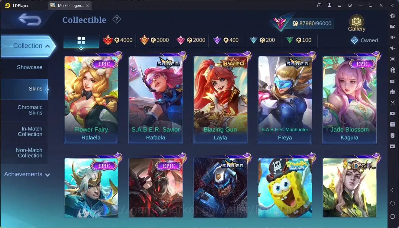 Mobile Legends: Bang Bang Accounts Global|Hero 132|Skin 335|Exalted|Allstar Moskov|KO image 14