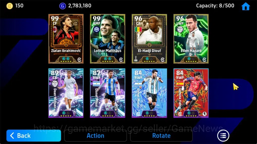 eFootball Accounts Android|BigTim Zlatan Ibrahimovic,Epic Hadji Diouf image 5