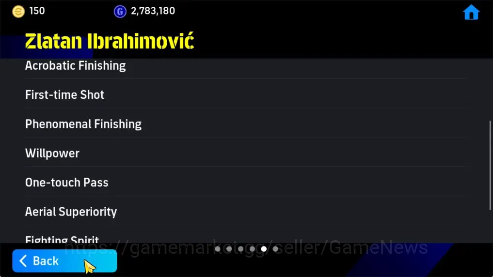 eFootball Accounts Android|BigTim Zlatan Ibrahimovic,Epic Hadji Diouf image 6