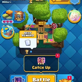 Clash Royale High-End KTL 10|Trophy 4214|Limited Skin|Card 84|1 Hero 3 E image 1