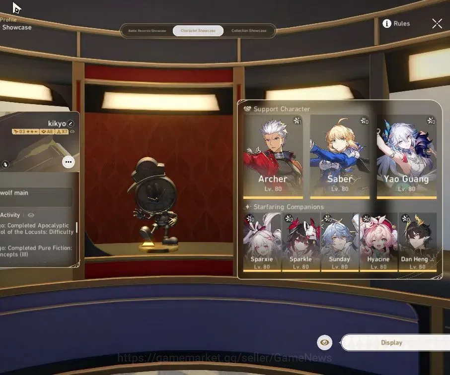 Honkai Star Rail Accounts Asia|TL 69|Sparxie Prem Team|12 Limited|[Yao Guang image 2