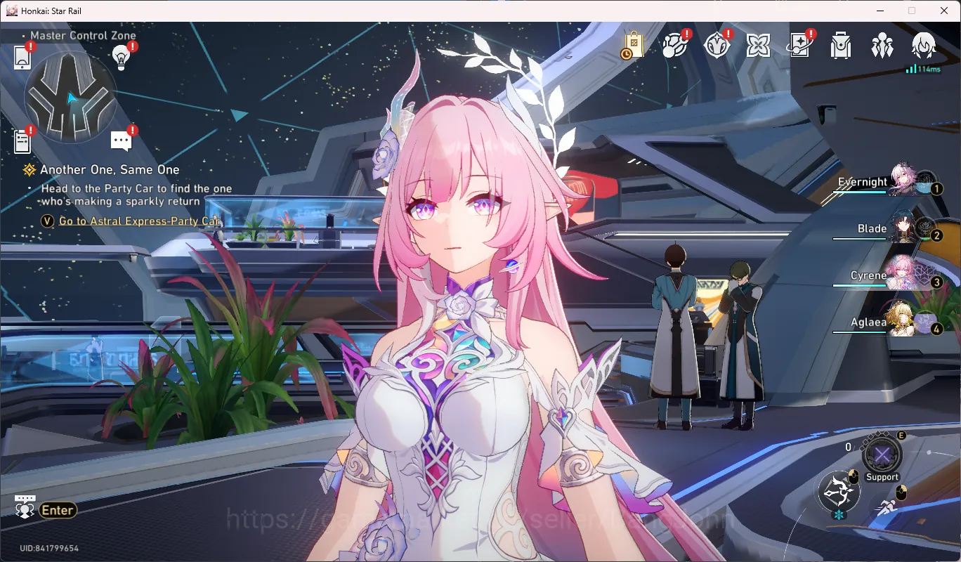 Honkai Star Rail Accounts Others ASIA TL65|6 Limit|Cyrene E4|Evernight|Aglaea|Dan Heng 1