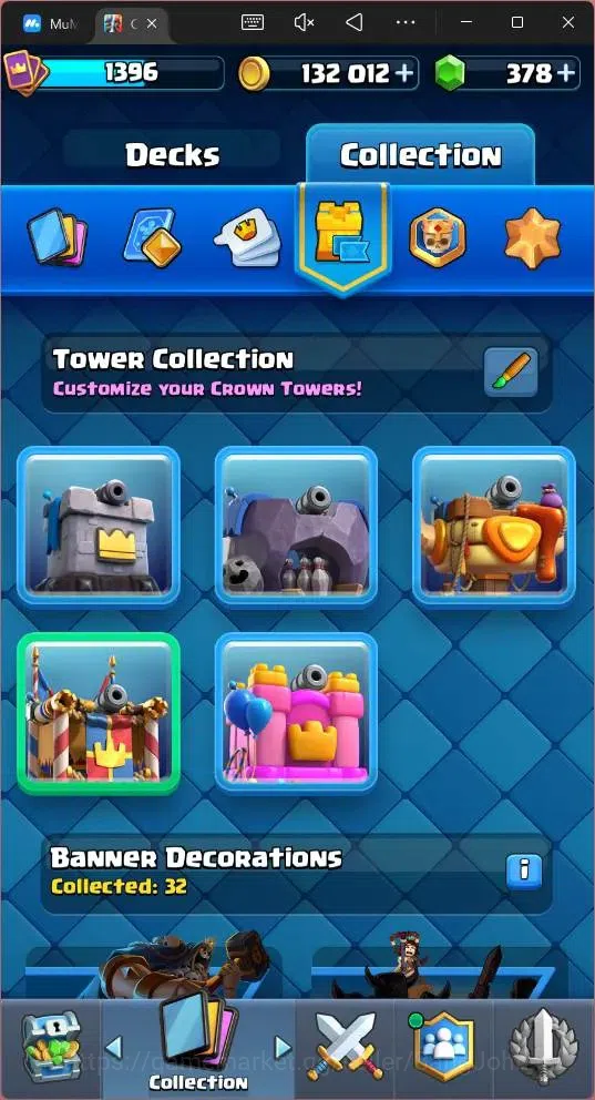 Clash Royale Accounts Global |CL 1396|KTL 14|Trophy 10277 |121 Card|8 Ch image 18