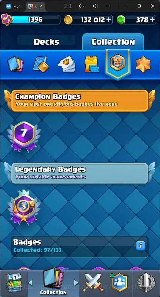 Clash Royale Accounts Global |CL 1396|KTL 14|Trophy 10277 |121 Card|8 Ch image 20